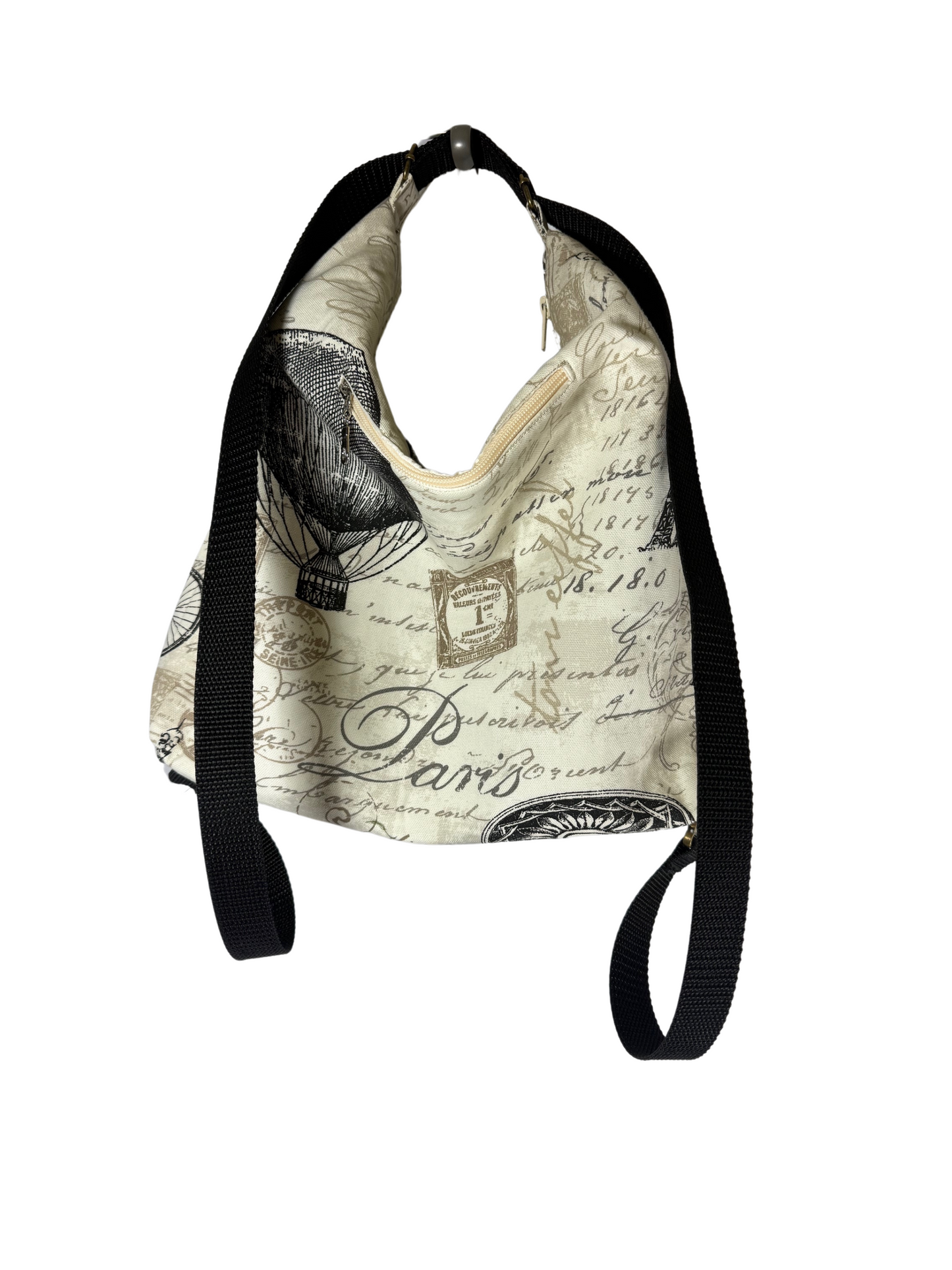 Handmade 2 IN 1 BAG, BACKPACK & SHOULDER BAG