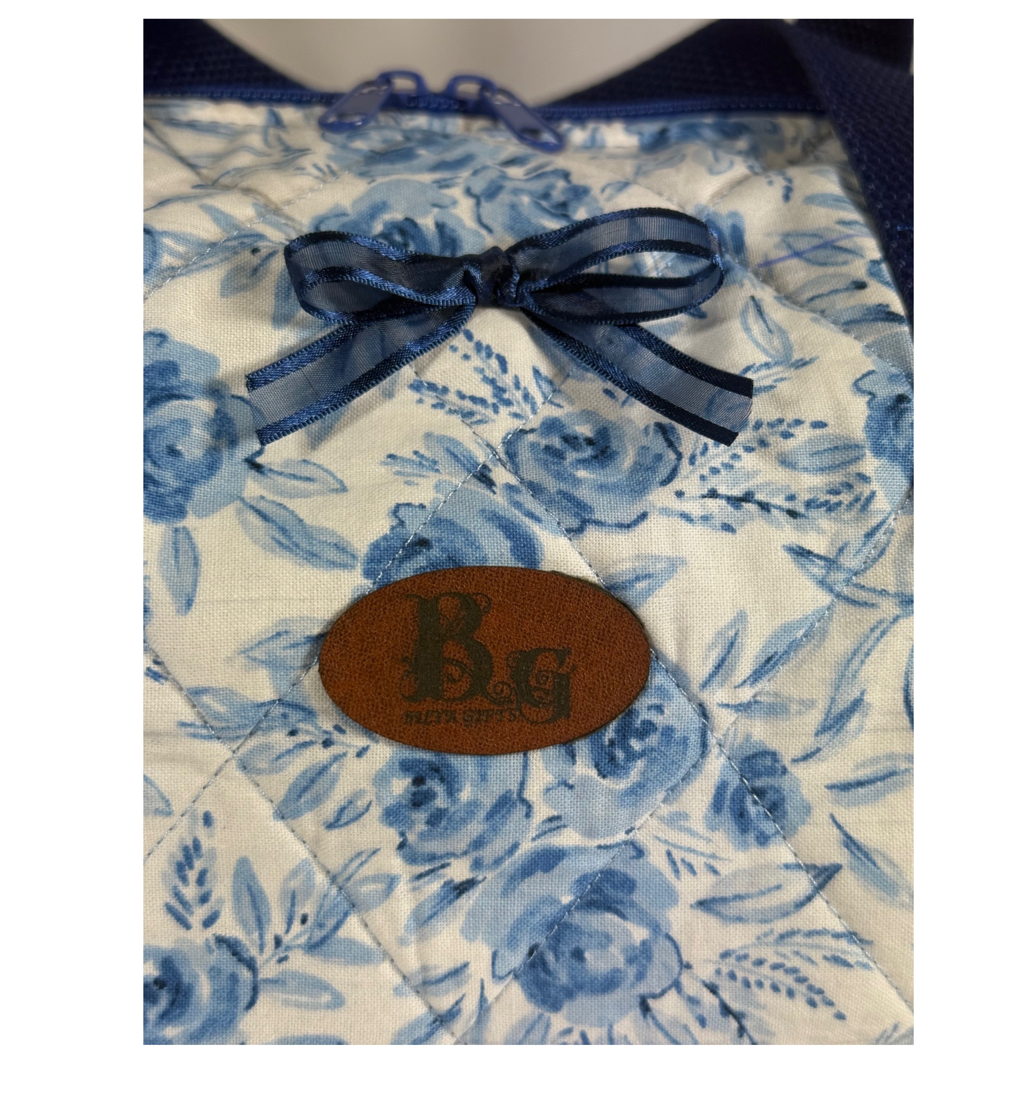 Blue Cosmetic Bag