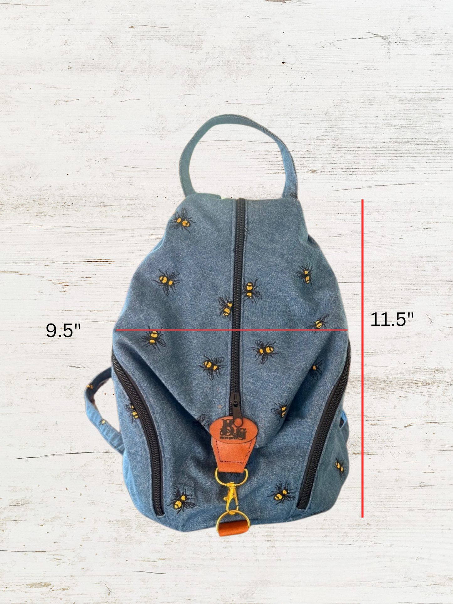 Denim Backpack