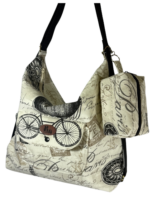 Handmade 2 IN 1 BAG, BACKPACK & SHOULDER BAG