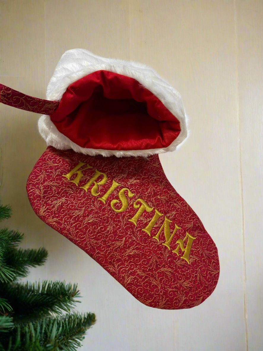 Luxurious Christmas Stocking, Family gifts, Holiday, Popular now