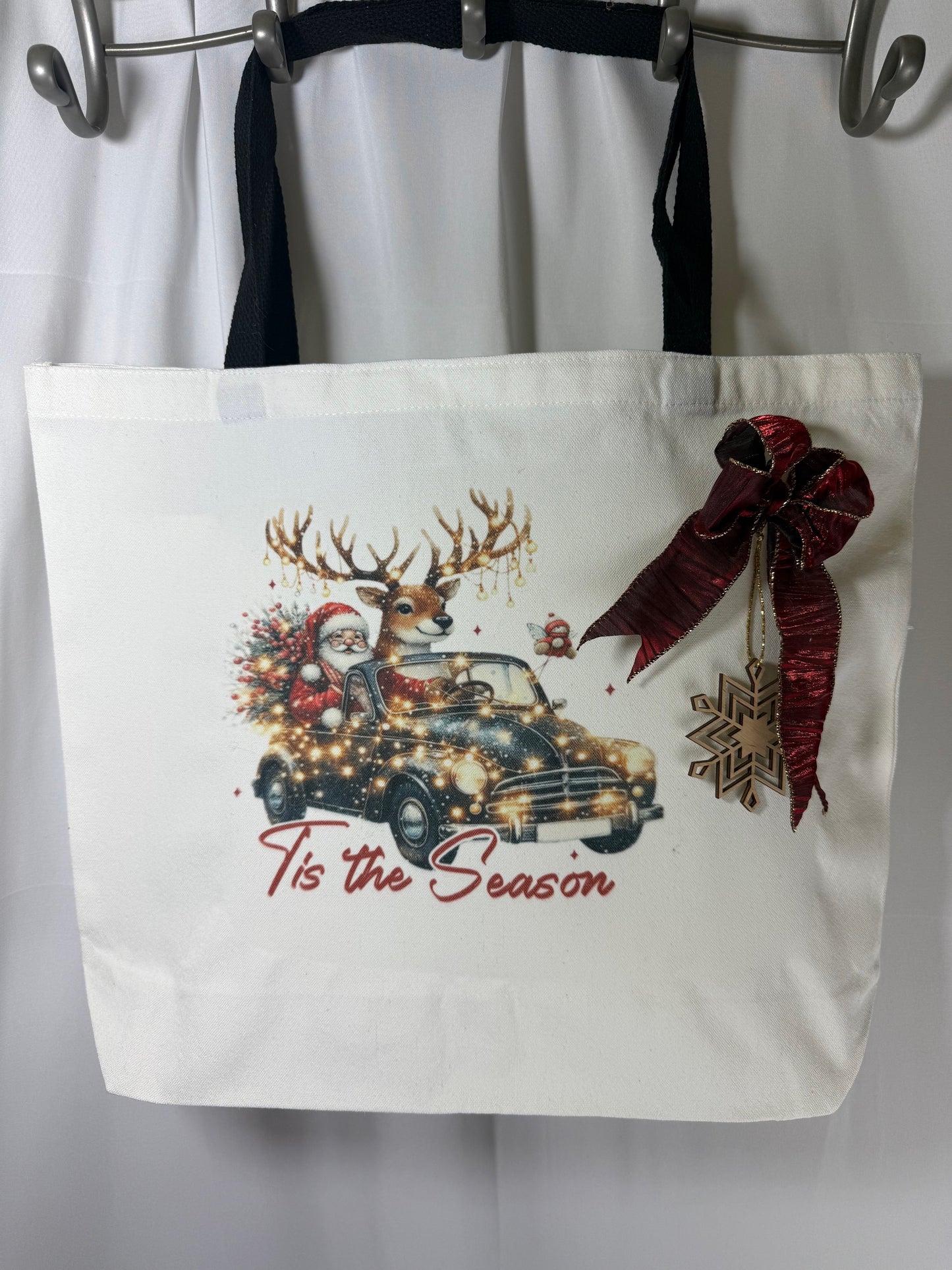 Personalized Christmas Tote Bag